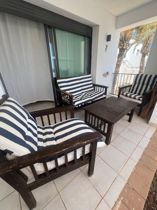 Set Muebles Jardín: 2 Sillones y Sofá