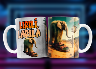 Taza Brainrot Tralalero personajes memes