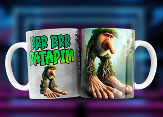 Taza Brainrot Tralalero personajes memes