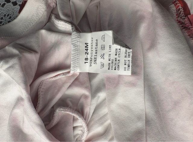 Vestido floral 18-24 meses