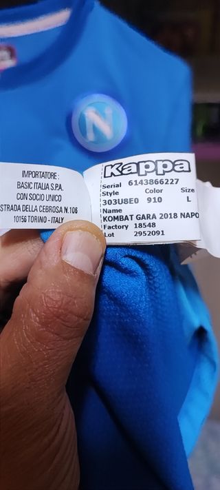 Maglia Napoli Mertens 14 2017/18 Ufficiale