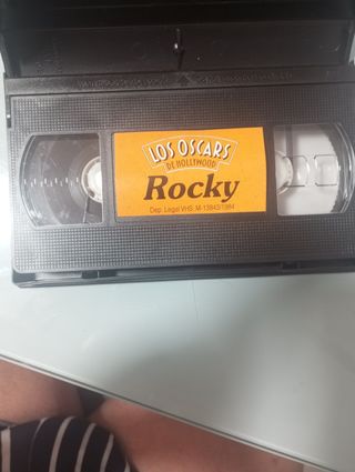 Película VHS Rocky de 1984