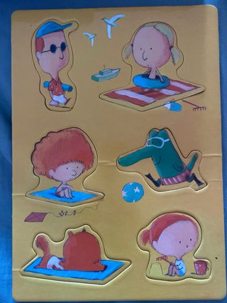 Juego Bingo Puzle Djeco Estaciones 3+
