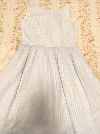 Vestido ceremonia niña 16 azul