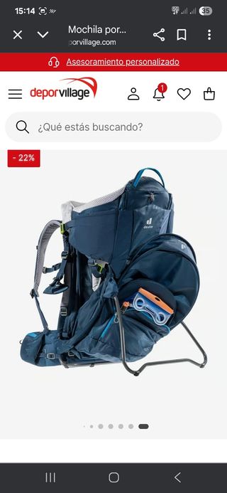 Mochila Portabebés Ergonómica