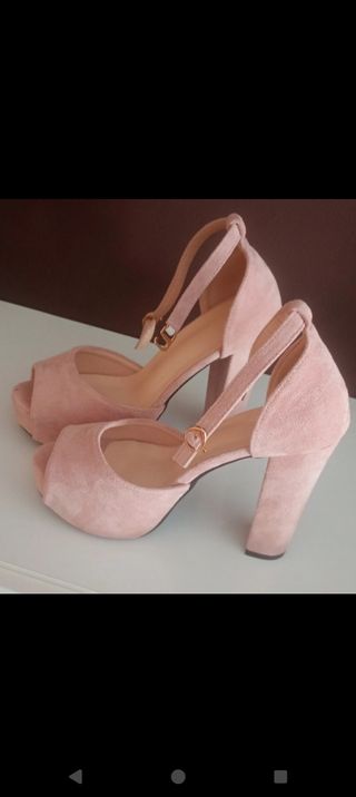 Zapatos de vestir rosa para mujer