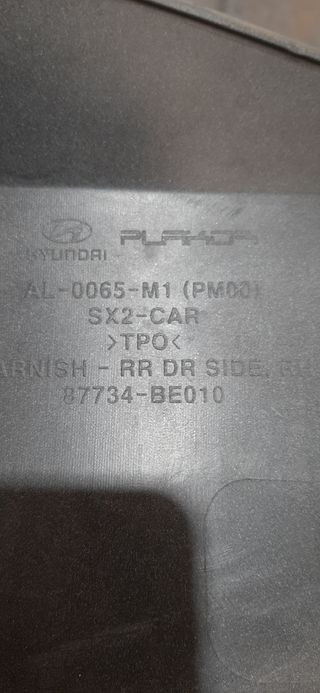 Moldura Puerta Hyundai Kona