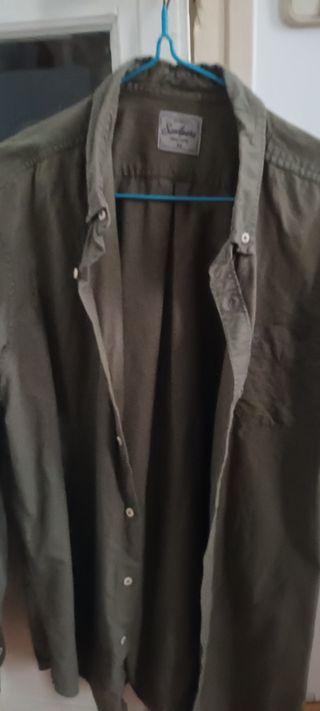 Camisa Scalpers Verde Talla 44