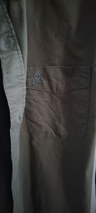 Camisa Scalpers Verde Talla 44