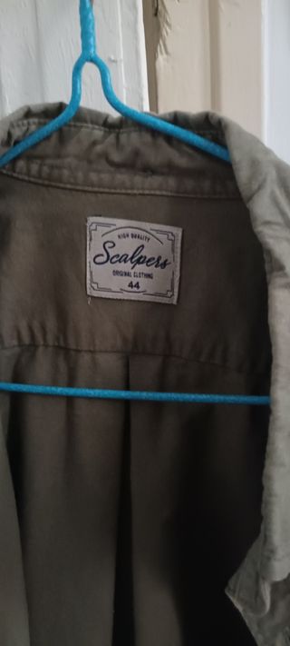 Camisa Scalpers Verde Talla 44