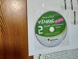Cahier d'exercices Vitamine et plus 2+CD