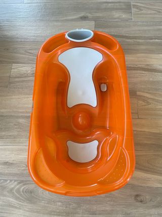 Vaschetta bagno bimbi arancione
