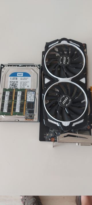 Componentes PC Gaming MSI: HDD, RAM y Tarjeta Gráf