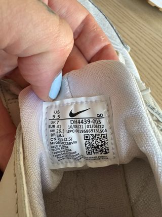 Nike Huarache Blancas Talla 41
