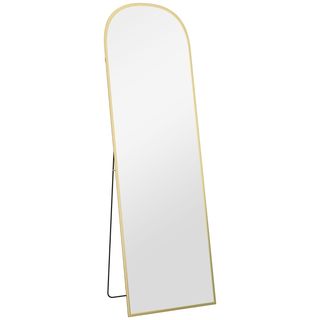 Espejo Cuerpo Entero Dorado 50x170cm