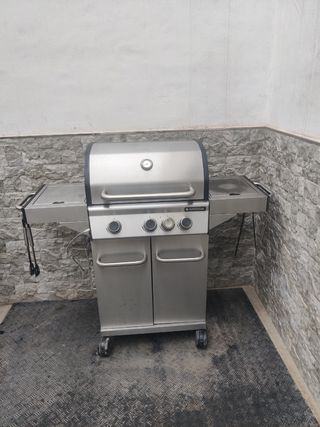 Barbacoa de gas