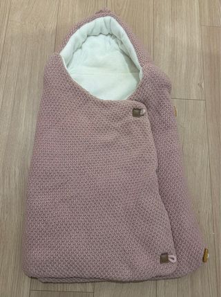 Nido bebé algodón rosa