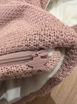 Nido bebé algodón rosa