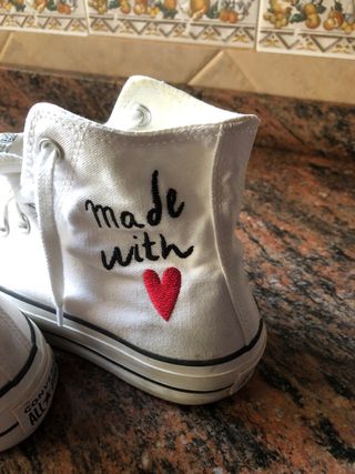 Converse Blancas Hi Top
