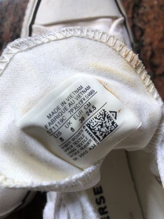 Converse Blancas Hi Top
