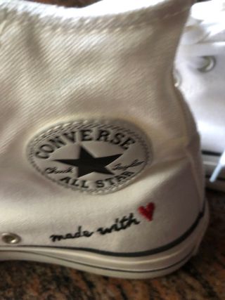 Converse Blancas Hi Top