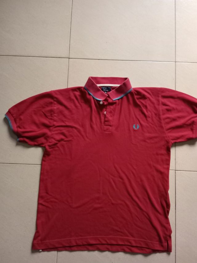 Polo Fred Perry Rojo. T.M