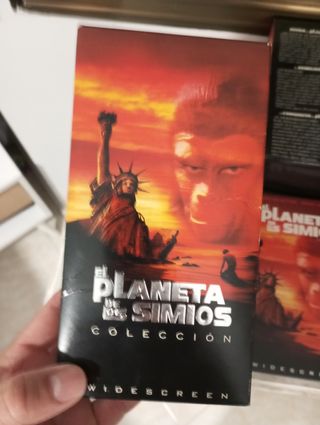 Películas VHS trilogía del Planeta de los simios