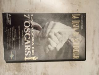 Película VHS La Lista de Schindler