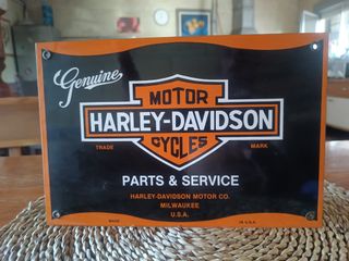 Placa Harley Davidson Parts & Service