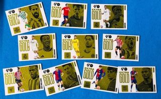 cromos extra gold liga este 25 26 panini