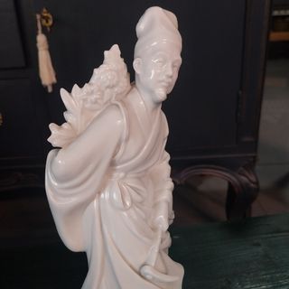 Escultura porcelana china taoísta