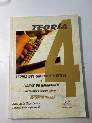 Libro Teoría del Lenguaje Musical 4