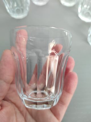 Set 6 Bicchierini Vetro