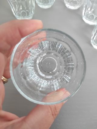 Set 6 Bicchierini Vetro