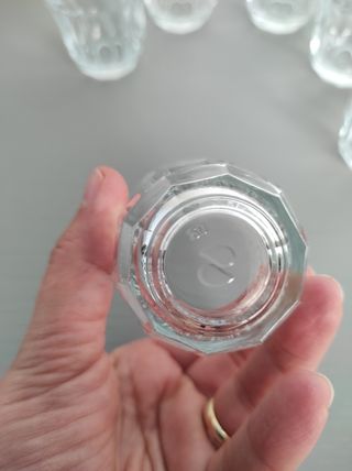 Set 6 Bicchierini Vetro