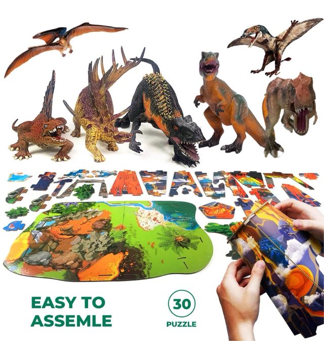CPSTOYWORLD Kit Dinosaurios STEM 3D