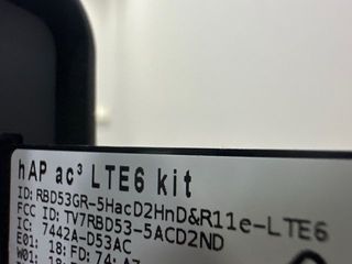 MikroTik hAP ac3 LTE6 Kit - Router 4G
