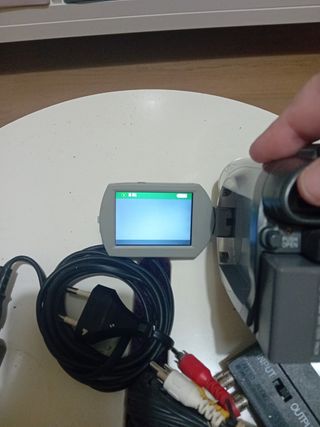 Videocámara Panasonic Plata/Negra