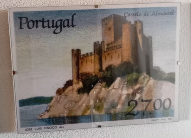 Quadro Castelo de Almourol Portugal