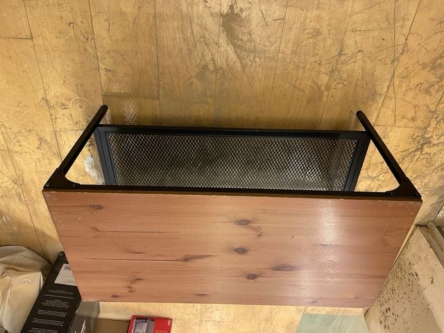 Mesa de centro madera y metal