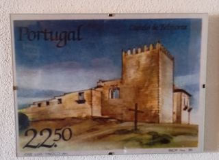 Quadro Desenho Castelo Portugal