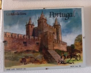 Quadro Desenho Castelo Portugal