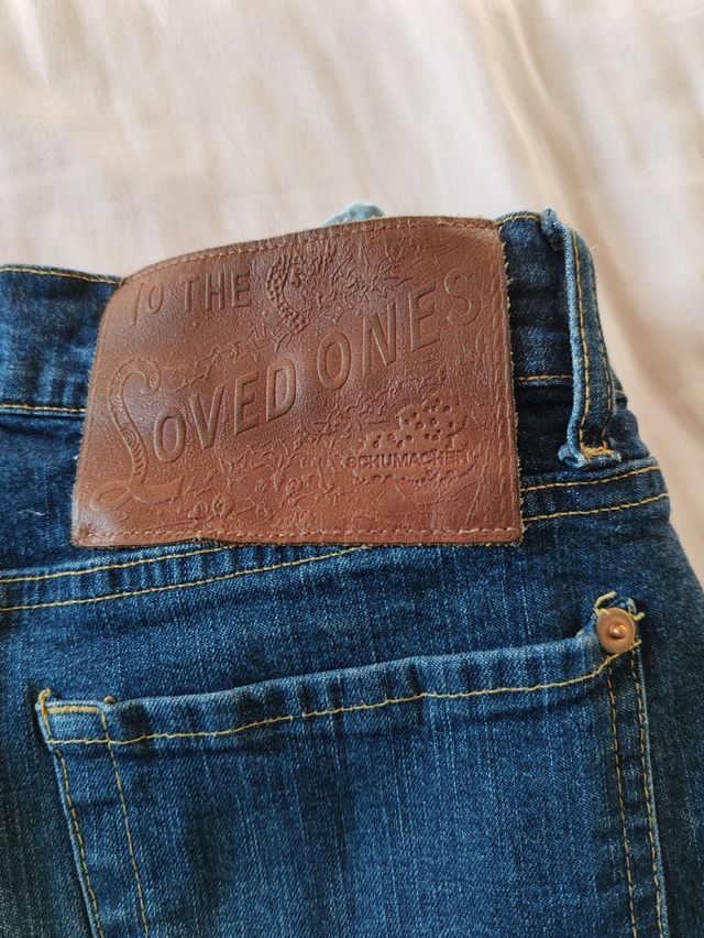 Jeans zampa elefante unisex taglia M