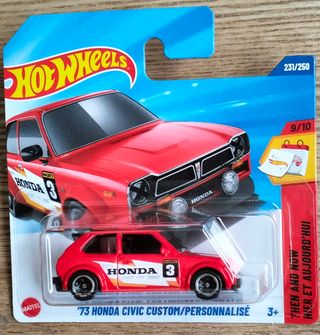 Hot Wheels 73 Honda Civic Custom