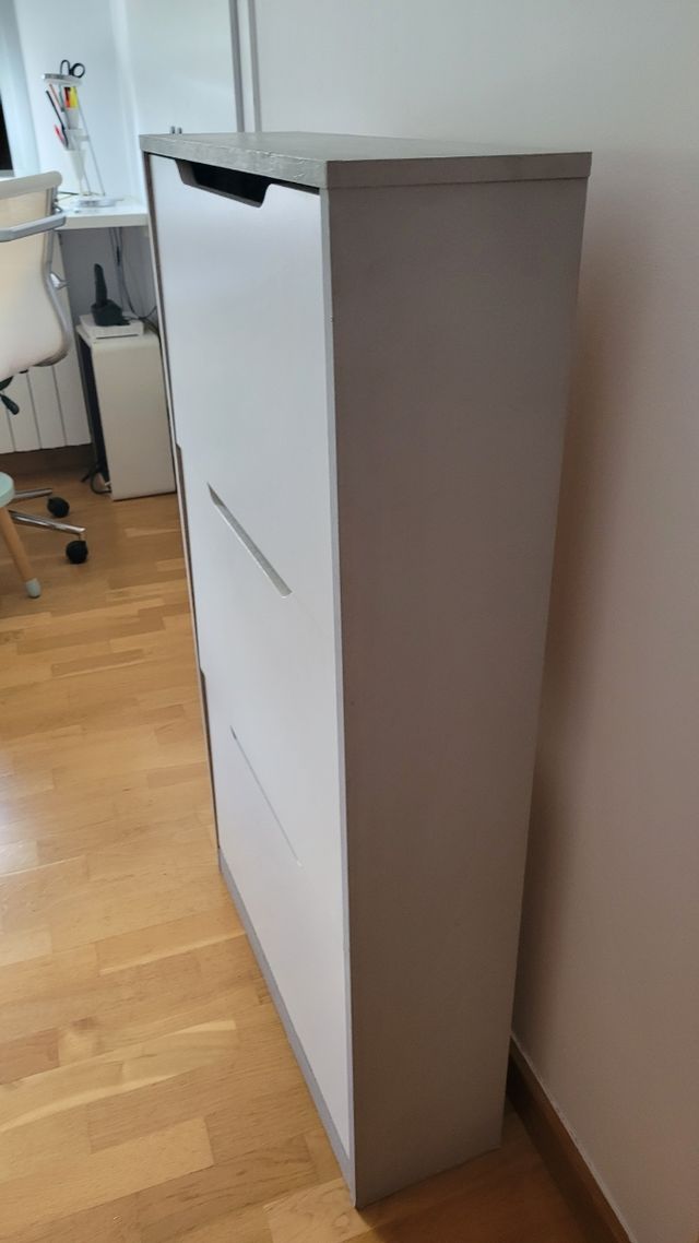 Zapatero 3 puertas madera