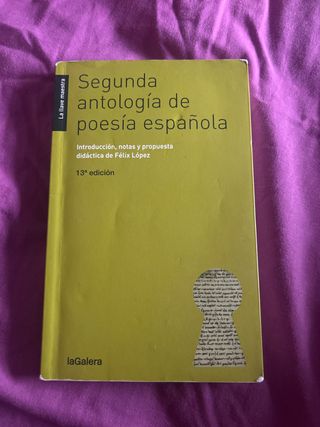 Segunda antología de poesía española