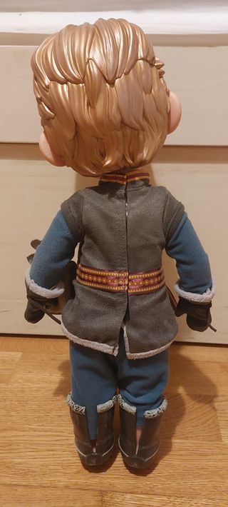 Muñecos Frozen Elsa, Anna y Kristoff. 39 cm. Nuevo