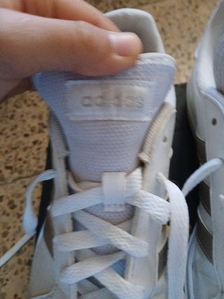 Zapatos Adidas Blancos Talla 37.5
