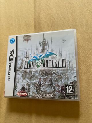 Final Fantasy III Nintendo DS RPG