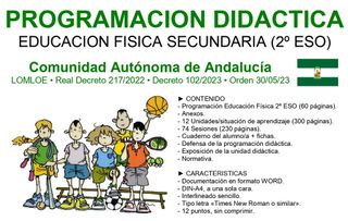 PROGRAMACION EDUCACION FISICA  2º ESO (AND)